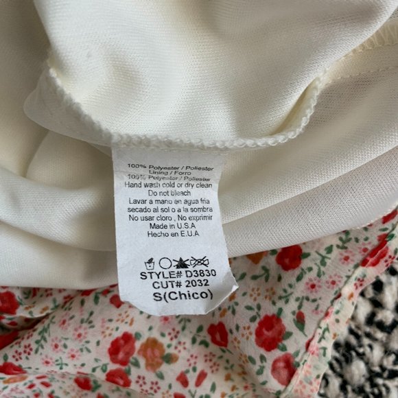 Everly Floral Dress (Size S) - Picture 3 of 4